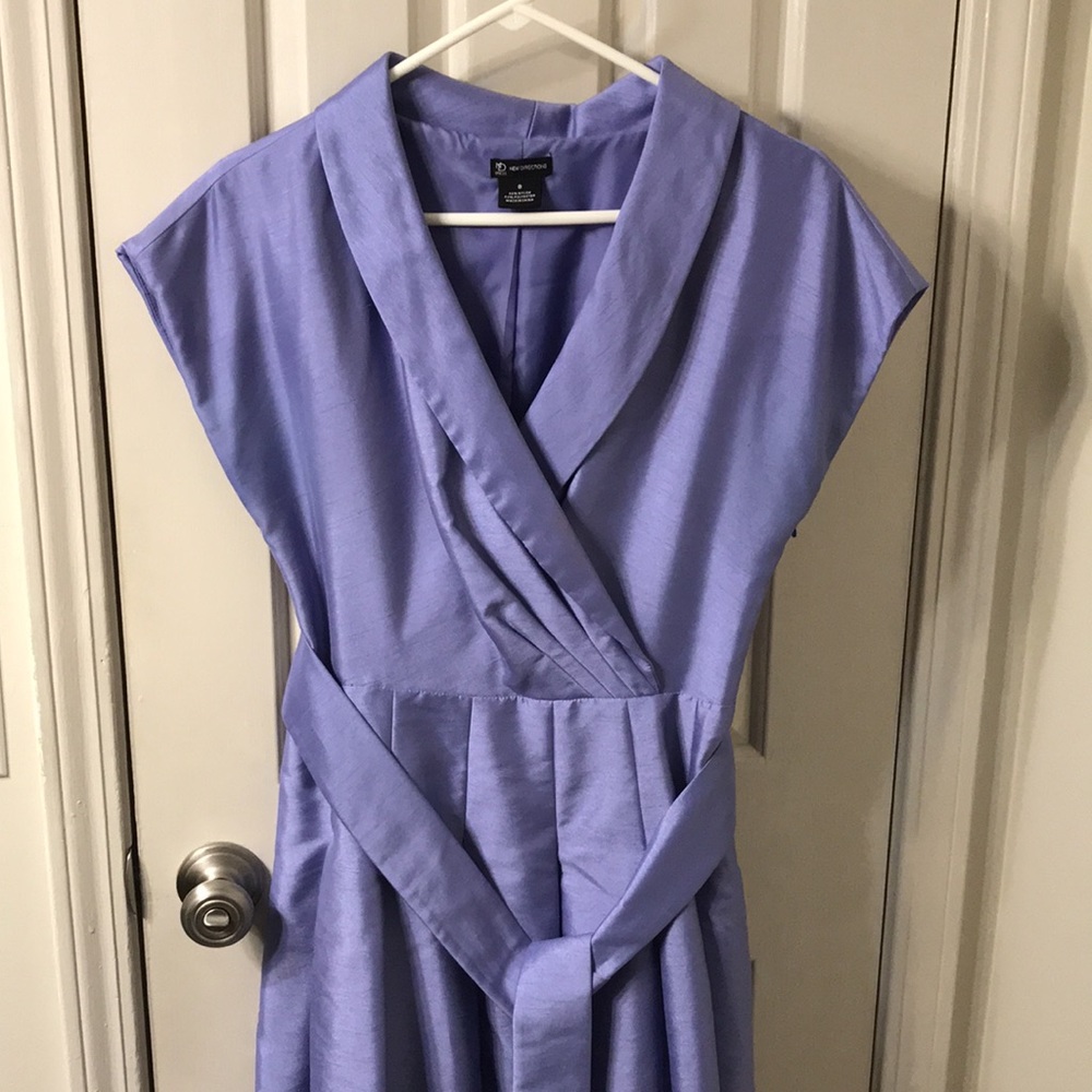 New Directions Sz 8 Periwinkle Dress